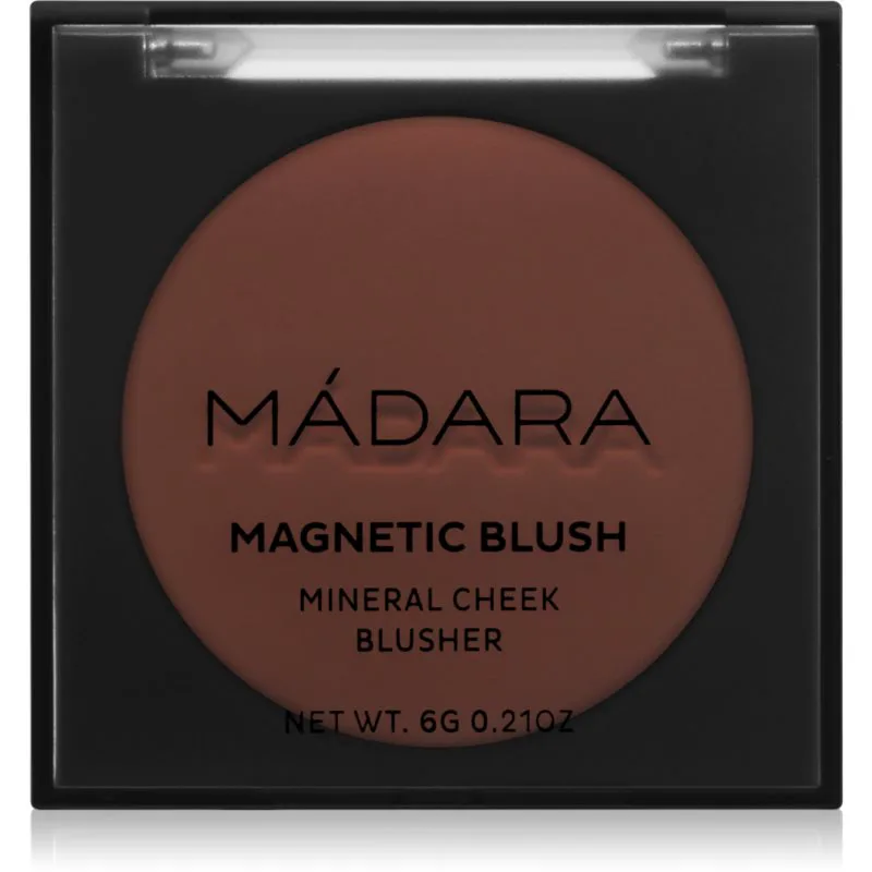 MÁDARA Magnetic Blush πουδρέ ρουζ απόχρωση Fierce Flame 6 γρ