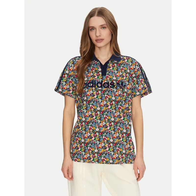adidas Polo Liberty London Football JC7786 Έγχρωμο Loose Fit