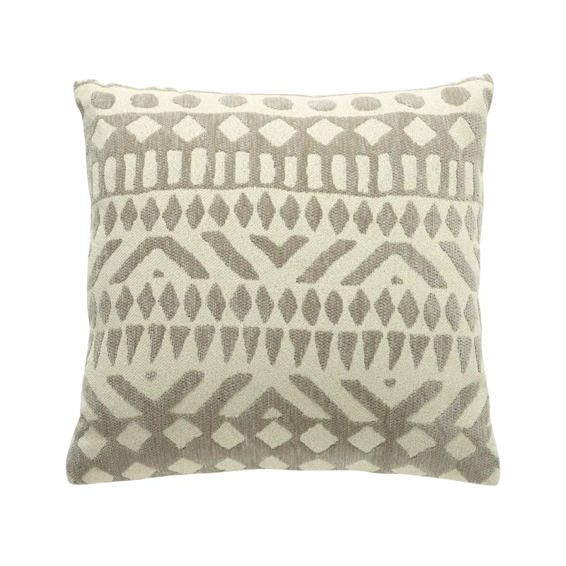 Διακοσμητικό Μαξιλάρι Chenille 40x40εκ. Throws 0276 Taupe-Κρεμ Das Home (Ύφασμα: Polyester, Χρώμα: Κρεμ) - Das Home - 533540400276