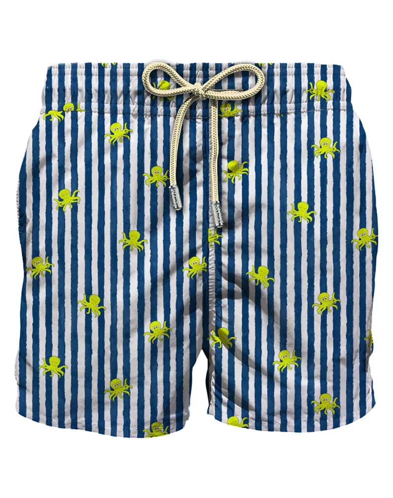 MC2 LIGHTING MICRO STRETCH-SWIMSHORT-OCTOPUS W STRIPES S 6194 LIG0016-01640L-01640L Multi