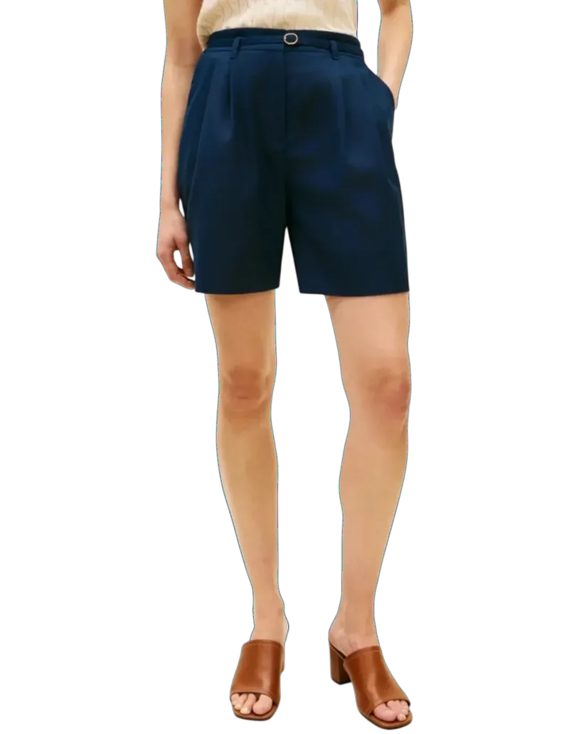 Γυναικεία Βερμούδα Navy Μπλε Tommy Hilfiger WW0WW49040-C1G