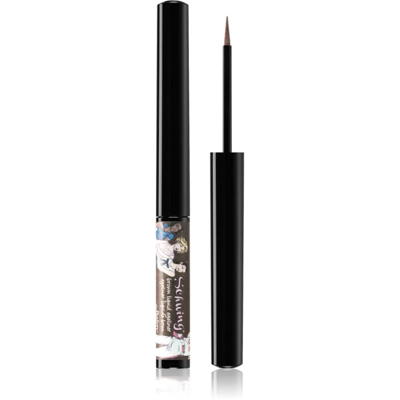 theBalm Schwing® Liquid Eyeliner υγρό λάινερ ματιών απόχρωση Brown 1.7 ml