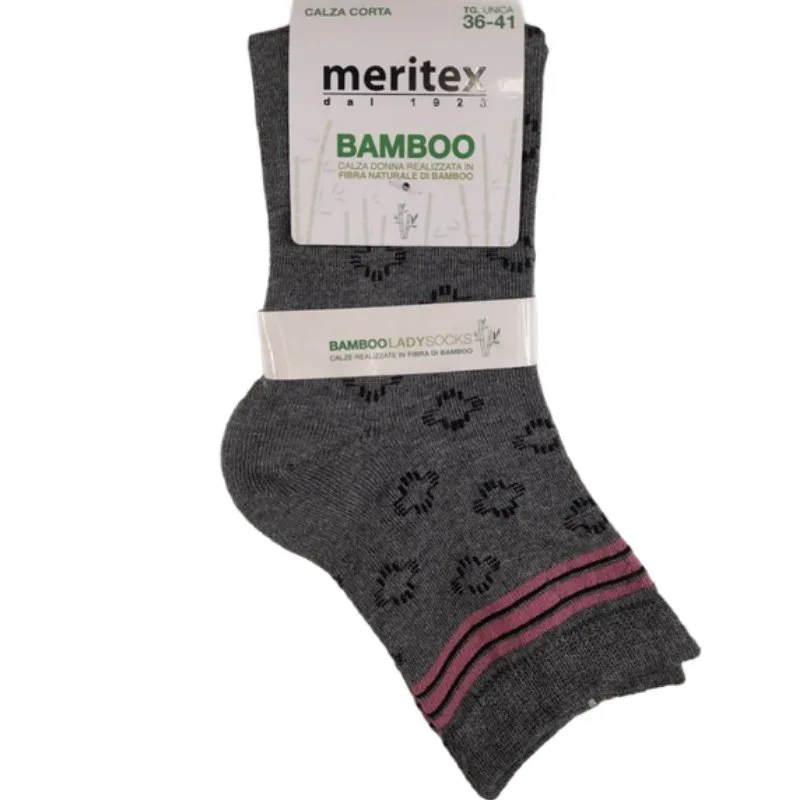Γυναικεία κάλτσα ημίκοντη bamboo | 3106 ΓΚΡΙ