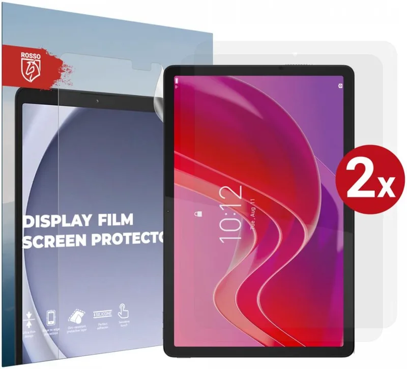 Κόκκινο Ultra Clear Display Film Screen Protector - Μεμβράνη Προστασίας Οθόνης - Lenovo Tab P11 / P11 Plus 11.0" - 2 Τεμάχια - Clear (8719246437342)