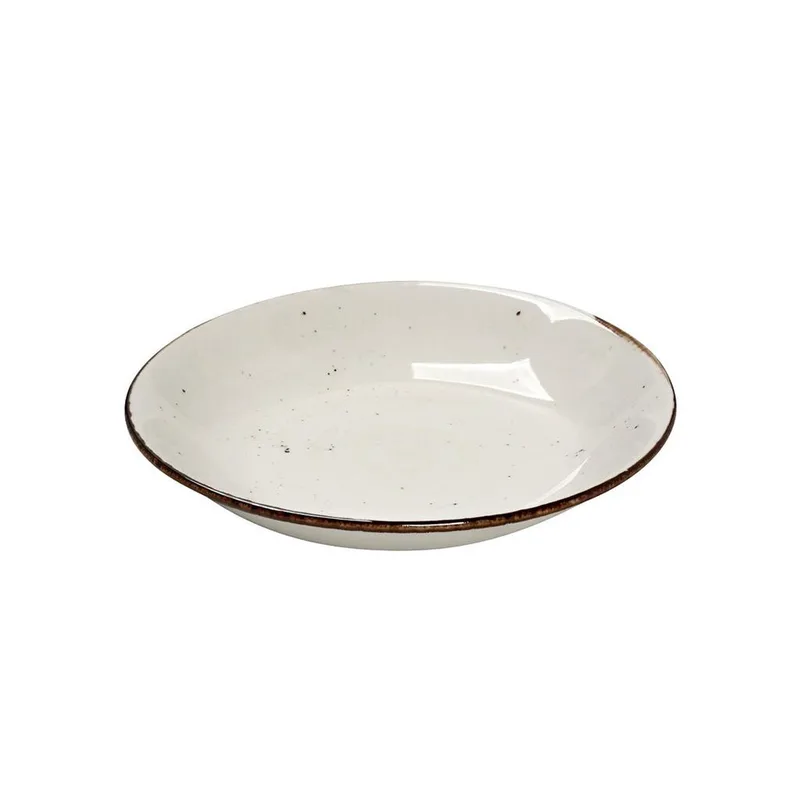 Πιάτο Φαγητού Βαθύ (Φ23) Espiel Terra Cream TLK104K6