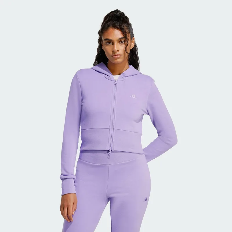adidas sportswear W Seasonal Essentials French Terry Full-Zip Track (9000259746_65911)