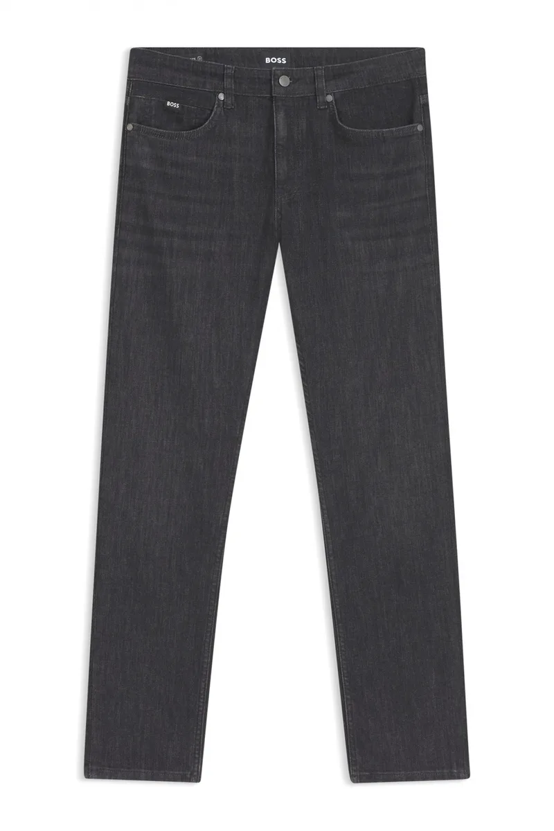 BOSS ΠΑΝΤΕΛΟΝΙ JEANS P-DELAWARE SLIM FIT ΜΑΥΡΟ