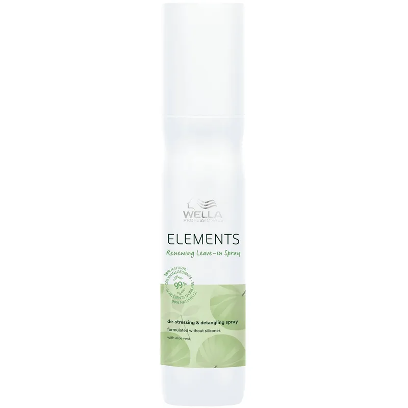 Wella Professionals Elements Renewing Hair Leave-in Μαλακτικό Spray Αναζωογόνησης Μαλλιών Κατά του Φριζαρίσματος & του Μπερδέματος με Αλόη 150ml