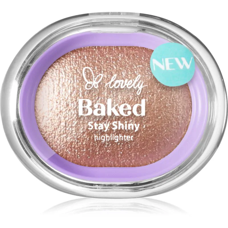 Lovely Baked Stay Shiny Highlighter ψημένο λευκαντικό απόχρωση 03 4 γρ