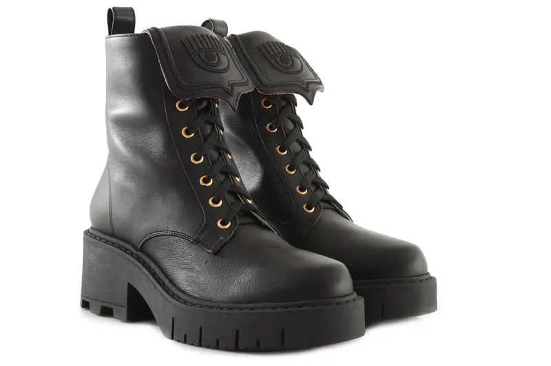 Μποτάκια Chiara Ferragni Eyelike CF3044_001-BLACK Γυναικείο