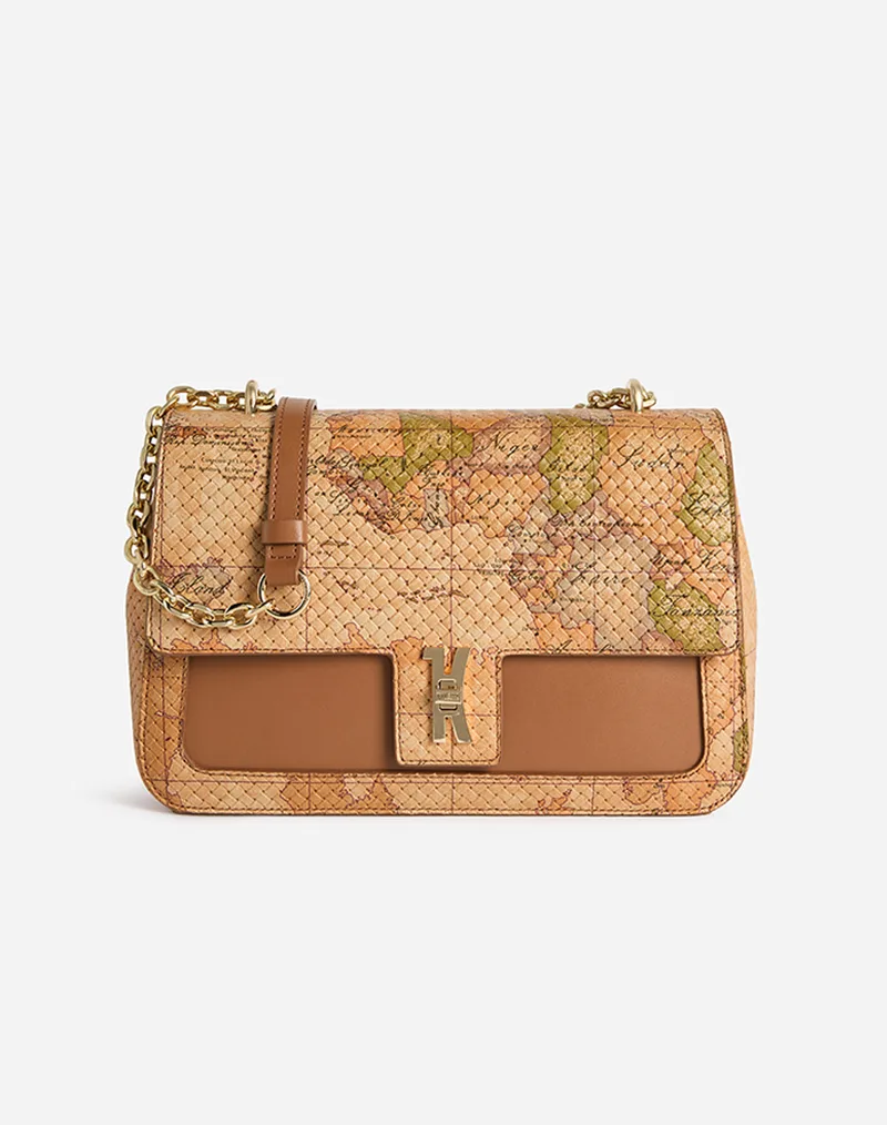 ALV.MARTINI SHOULD.BAG 80%LEATH.20%LEATH. IT.ORIGIN LLF02-T648-0010 Tan