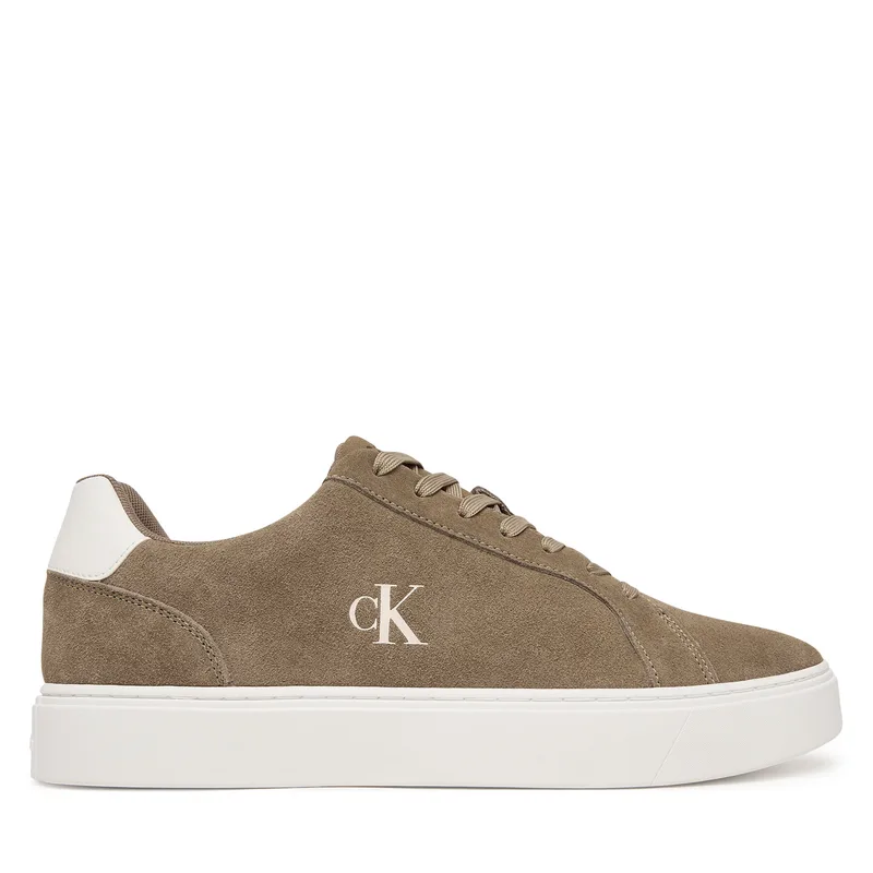 Αθλητικά Calvin Klein Classic Cupsole Laceup Su YM0YM01434 Μπεζ