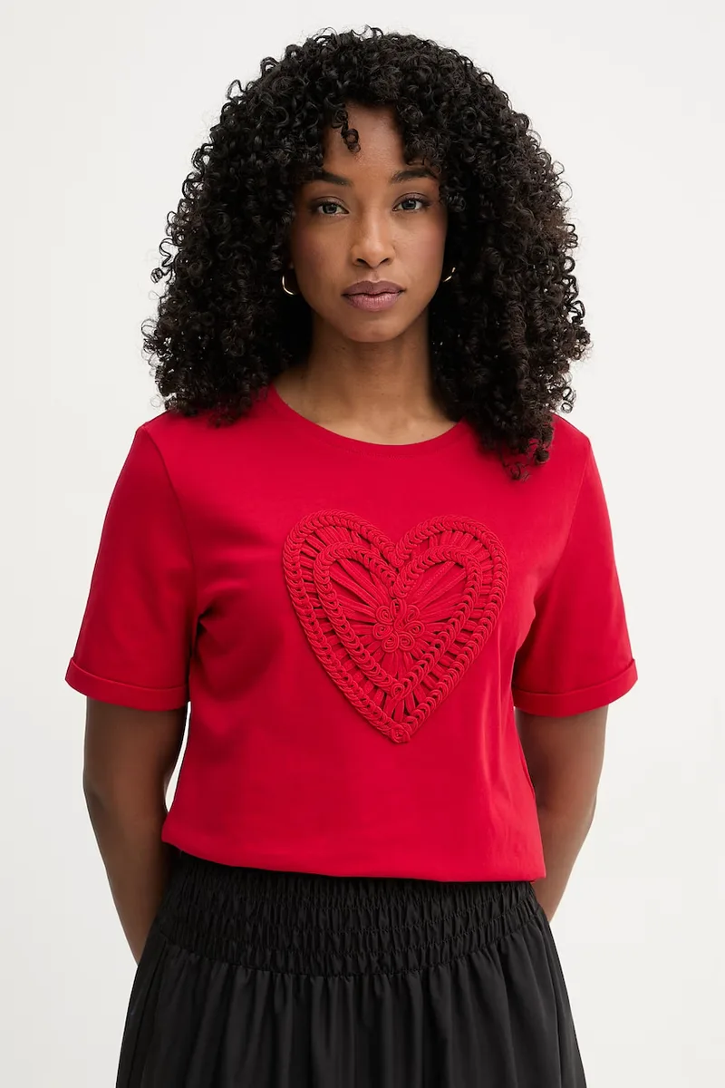 Morgan T-shirt Γυναικείο Βαμβακερό