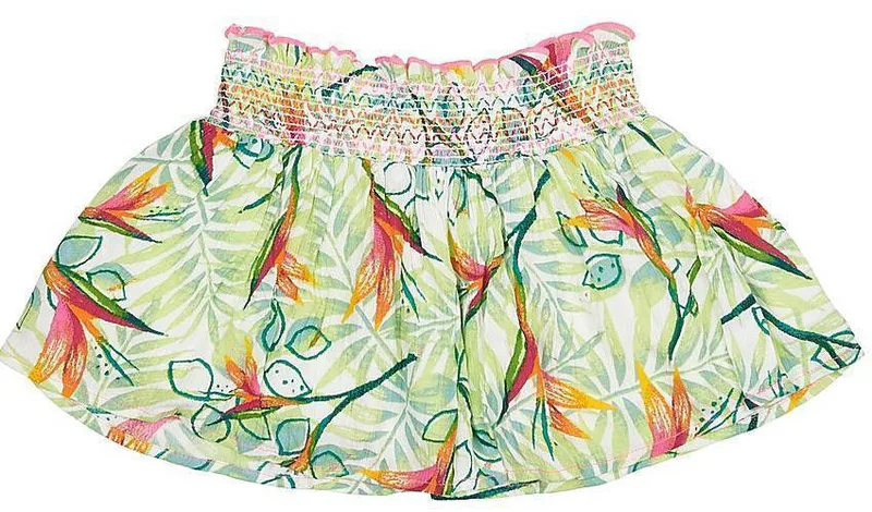 ΦΟΥΣΤΑ BENETTON GREEN ROOTS 1 G FLORAL ΠΡΑΣΙΝΟ/ΠΟΛΥΛΧΡΩΜΟ (170 CM)-(13-14 ΕΤΩΝ )