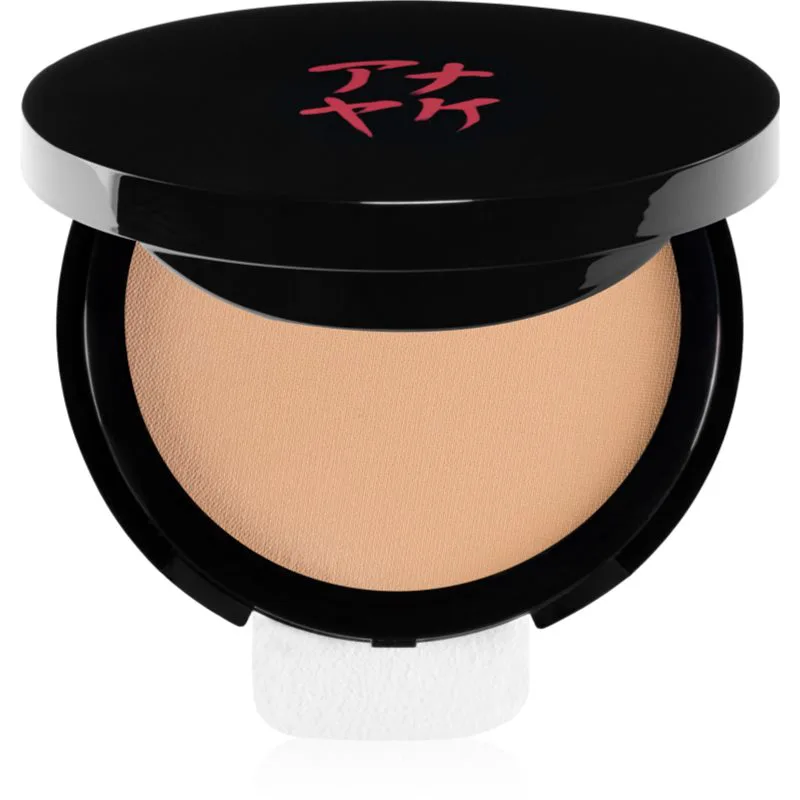 Annayake Silky Compact Foundation συμπαγές μεικ απ για λαμπρότητα και λείανση επιδερμίδας απόχρωση 25 dark beige 9 γρ