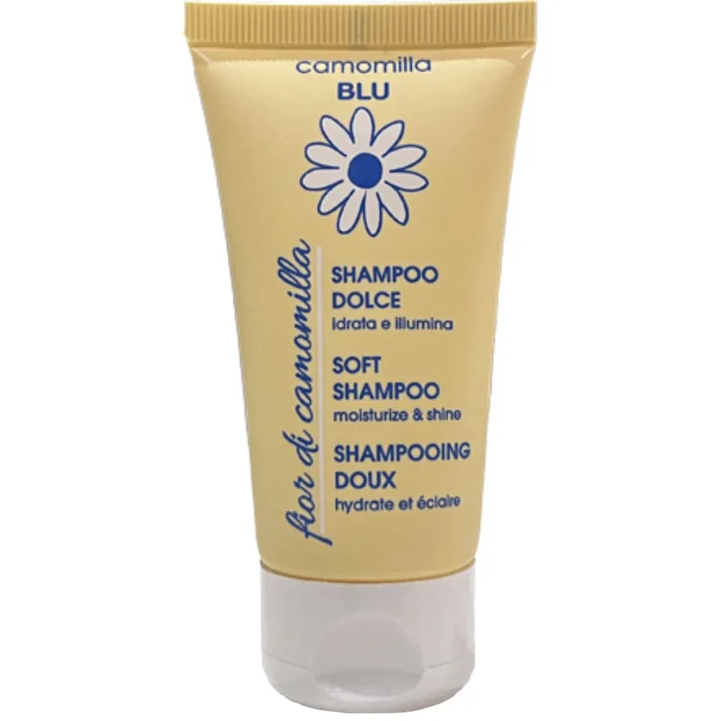 Camomilla Μπλε Fior Di Camomilla Moisturize & Shine Soft Shampoo Απαλό Σαμπουάν Μαλλιών για Ενυδάτωση & Λάμψη 50ml