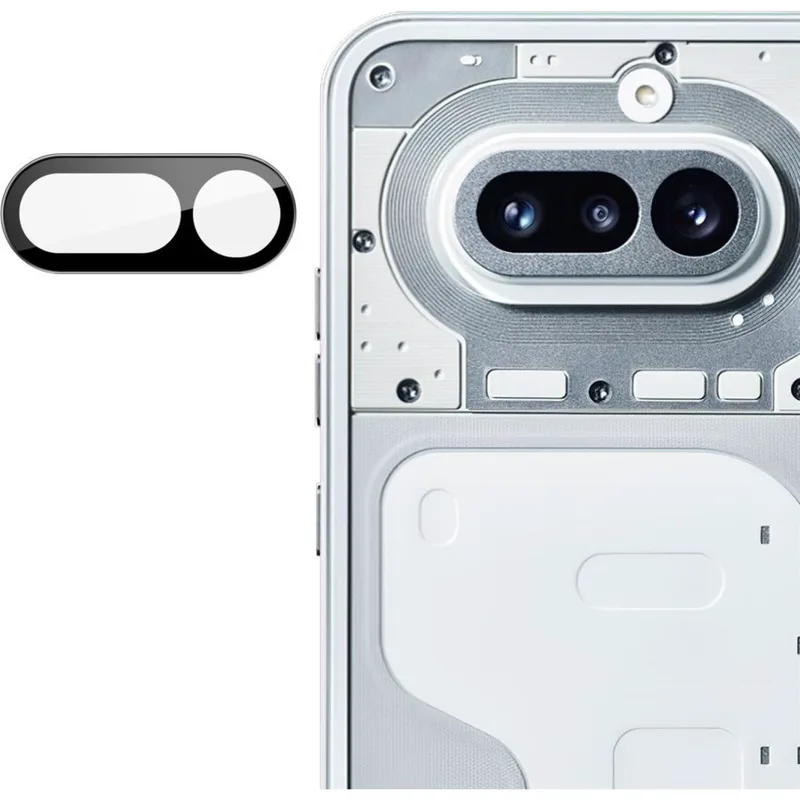 Tempered Glass Nothing Phone 4a Techsuit Full Camera Αντιχαρακτικό Γυαλί Προστασίας για Φακό Κάμερας - Black (5949419367111)