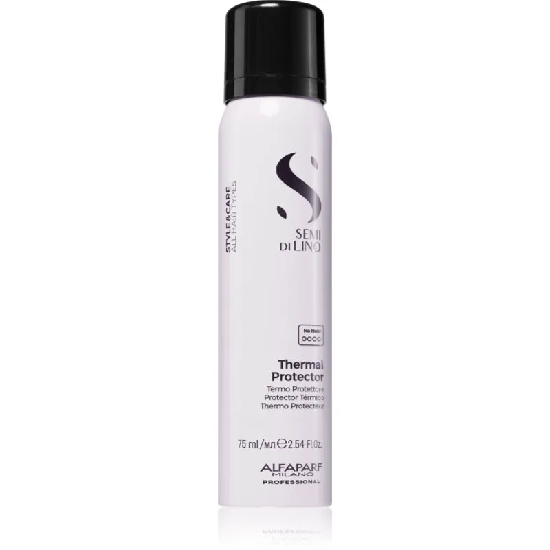 Alfaparf Milano Semi di Lino Style&Care Thermal Protector προστατευτικό σπρέι για θερμική επεξεργασία των μαλλιών με φίλτρο UV 75 ml