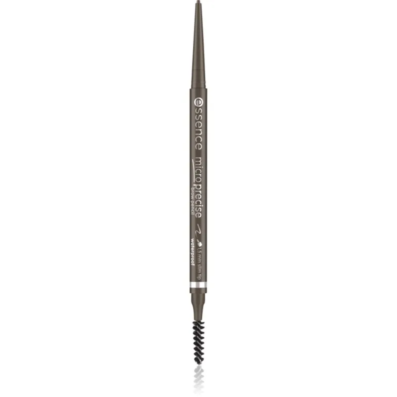 essence Micro Precise ακριβής μολύβι για τα φρύδια απόχρωση 04 Neutral Brown 0.05 γρ