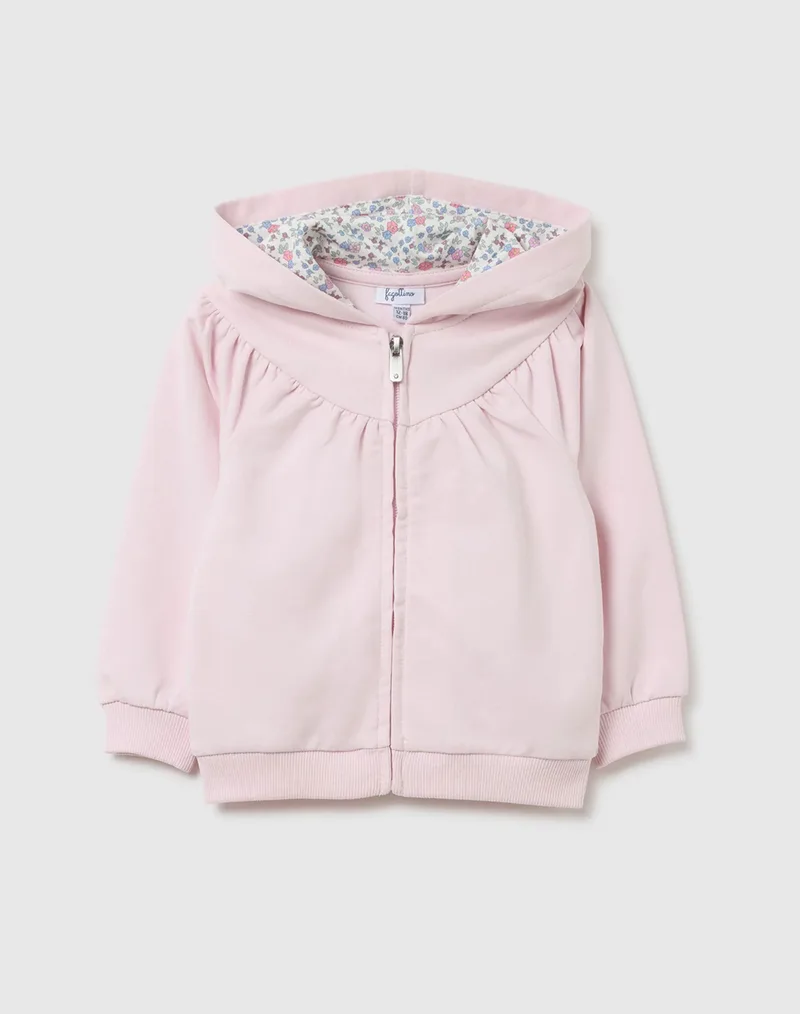 OVS FUL ZIP W/HOOD 2396171-PINK Ροζ