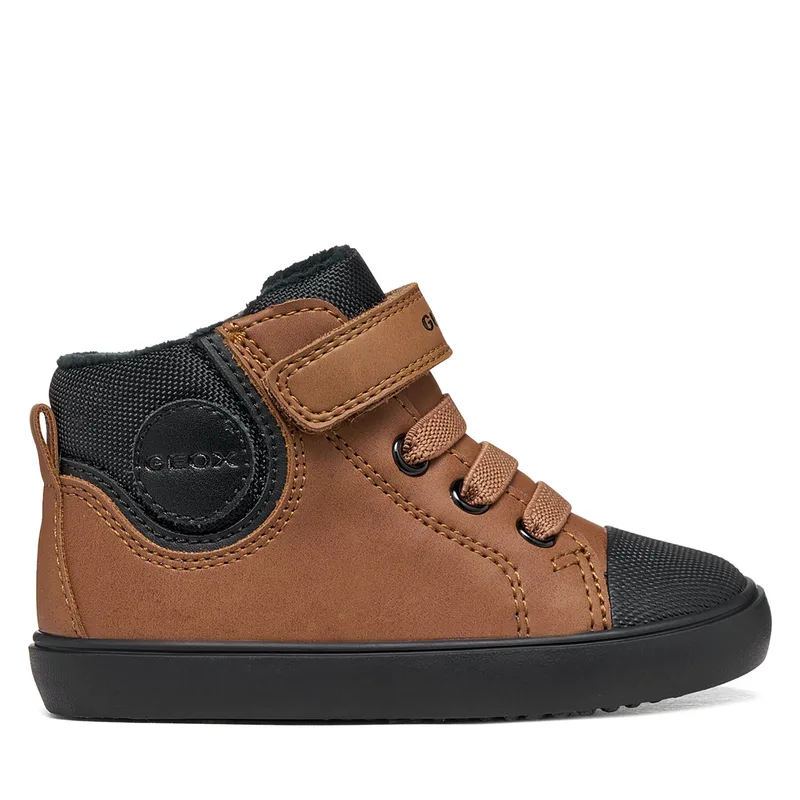 Μποτίνια Geox B Gisli Boy B461NC 0MEFU C1192 Καφέ