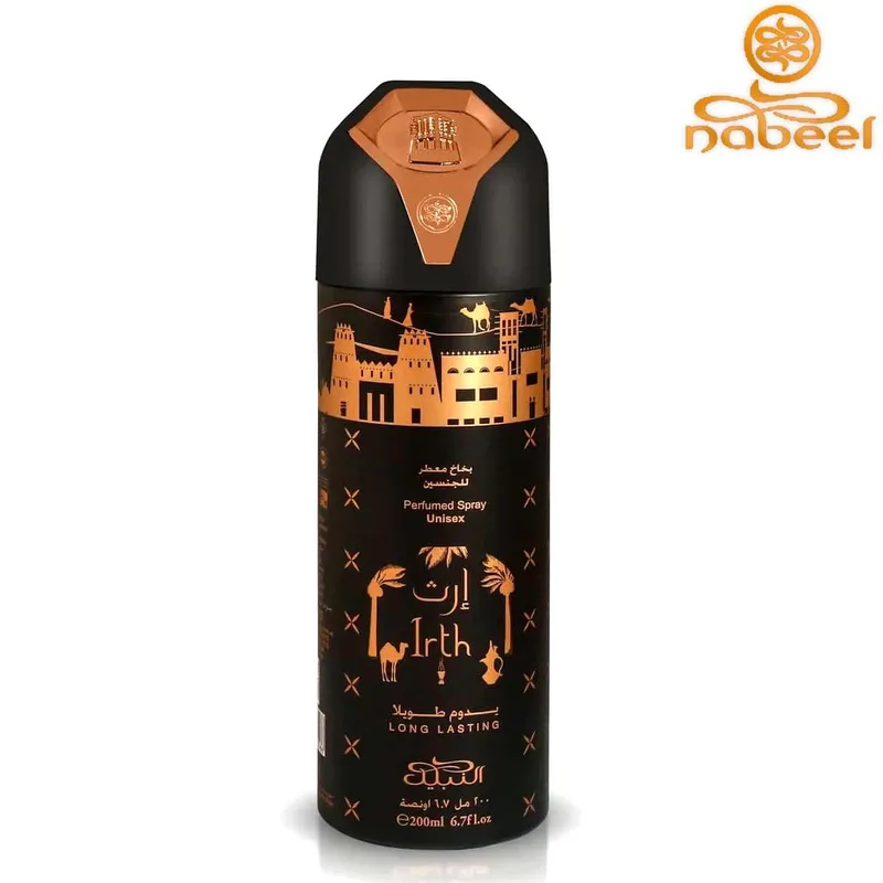 Nabeel irth body spray unisex 200ml