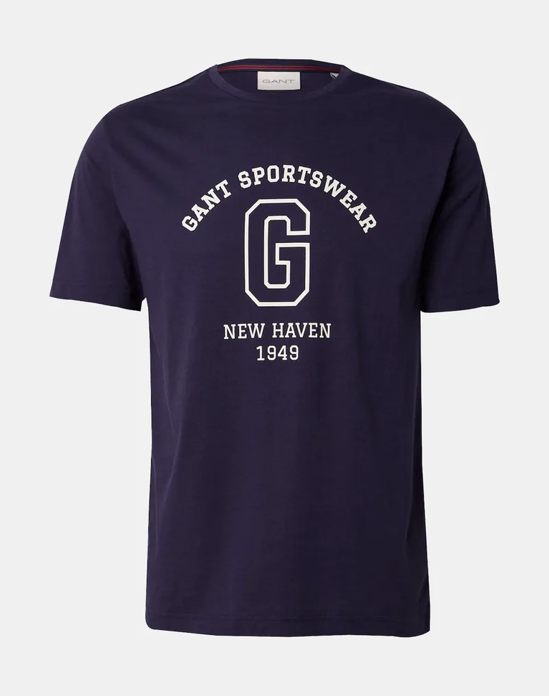 GANT ΜΠΛΟΥΖΑ ΚΜ GRAPHIC SS T-SHIRT 3G2003310-433 DarkBlue