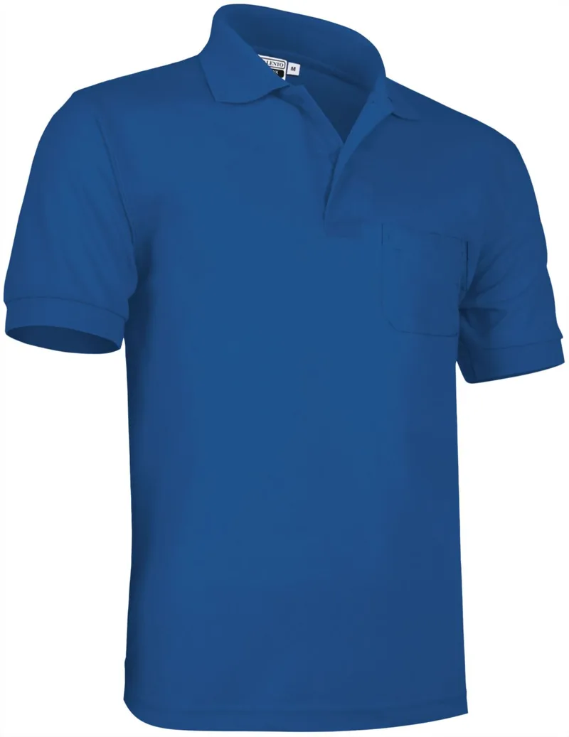 Κοντομάνικο Polo Shirt HAWK Valento POVATOBRY Royal Blue