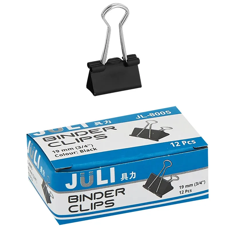 Σετ Κλιπς 12τμχ 19mm Justnote 50-1555 - Justnote - 50-1555