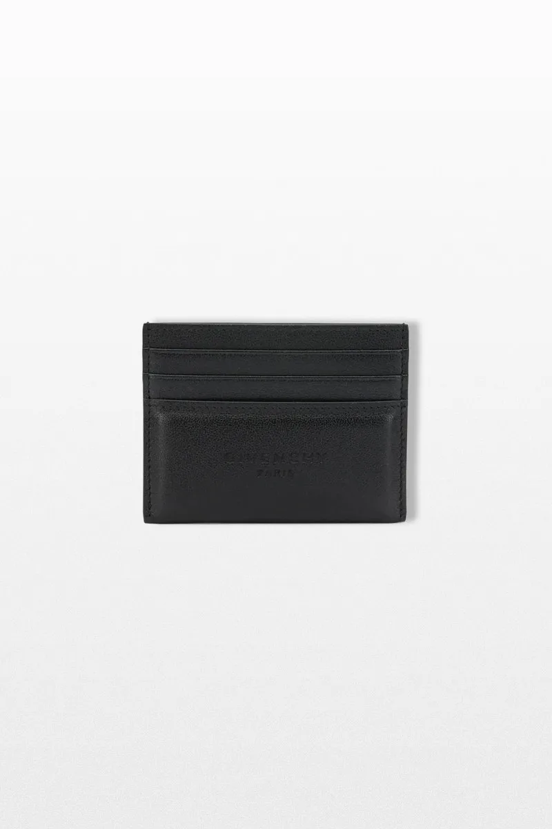 GIVENCHY Ανδρικό Μαύρο Logo Print Card Holder