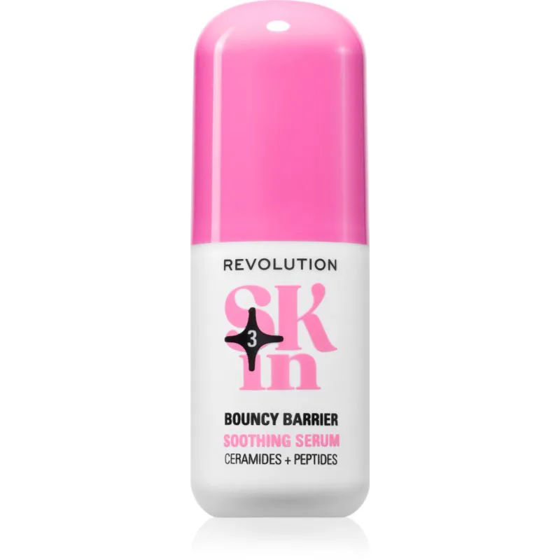 Revolution Skincare Go Gentle Barrier Ceramide & Peptide Soothing Serum καταπραϋντικός ορός με κηραμίδια 30 ml