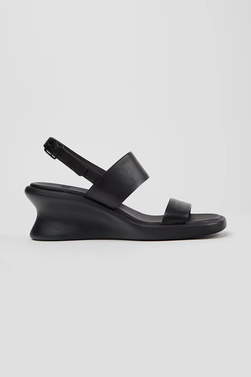 Camper γυναικεία δερμάτινα σανδάλια "Louise Sandal" - K201915-001 Μαύρο
