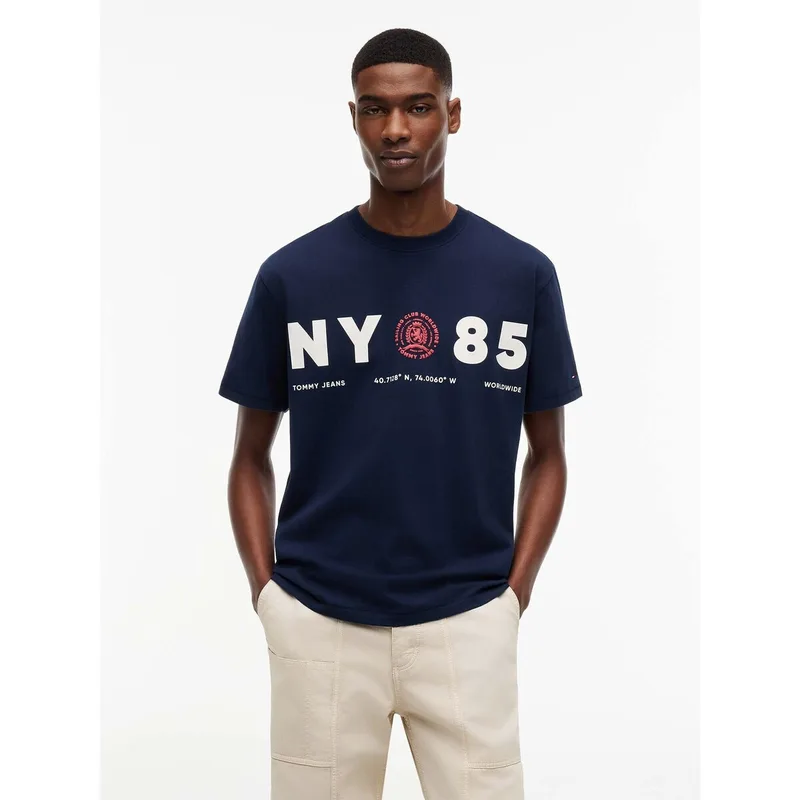 T-shirts & Polos Tommy Jeans Tjm Rlx Crest 1985 S