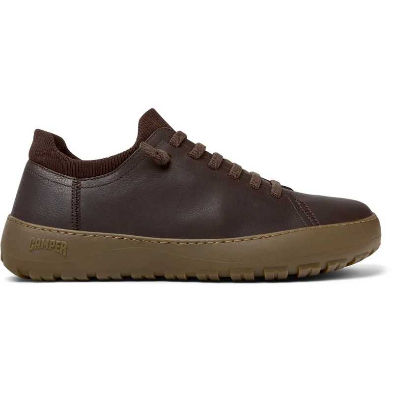 CAMPER Peu Serra - Casual παπούτσια Για Ανδρικα - Καφέ, Μέγεθος 40, Smooth leather/Cotton fabric