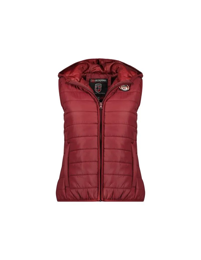 Geographical Norway Vatika Hood EO 233 Jr vest WW2008EGNOBurgundy