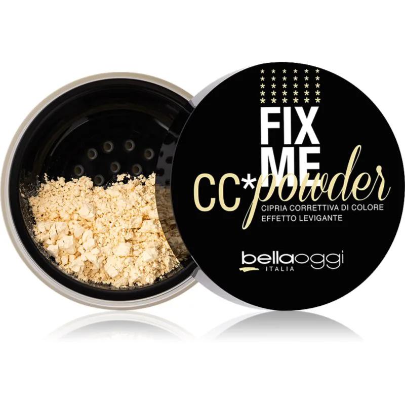bellaoggi Fix Me CC Powder ματ πούδρα σκόνη απόχρωση Banana Shade 7.5 γρ
