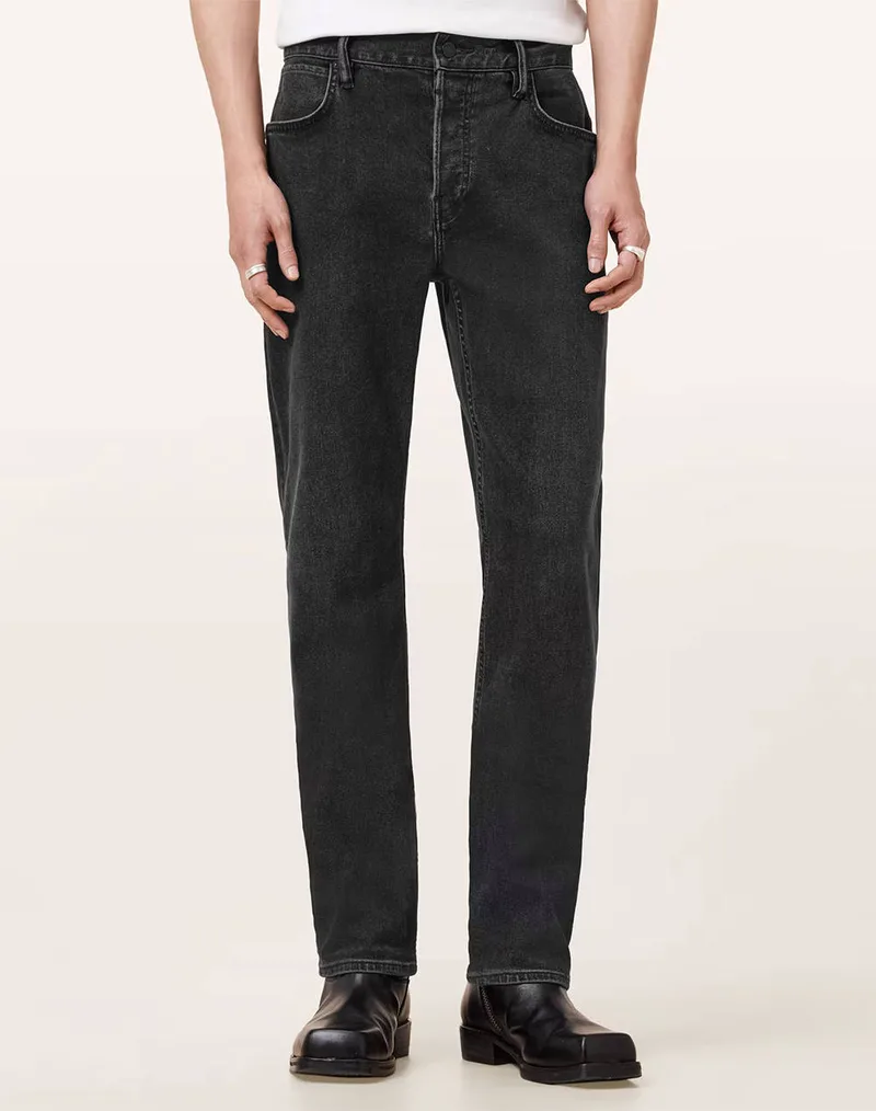 ALL SAINTS IGGY M024EB-WASHED BLACK DenimBlack
