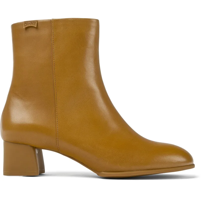 CAMPER Katie - Μποτάκια Για Γυναικεία - Καφέ, Μέγεθος 38, Smooth leather
