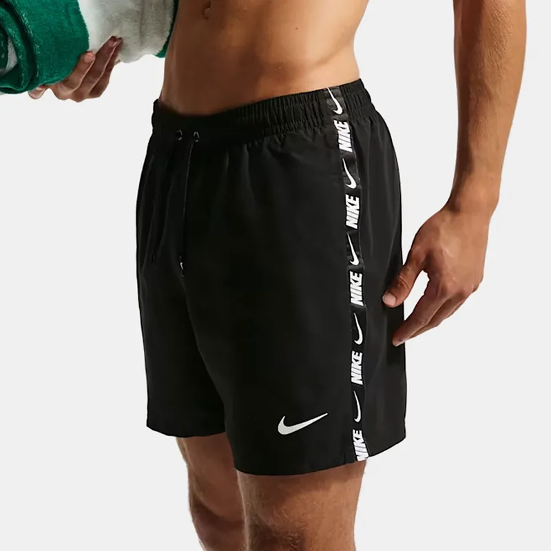 NIKE 5 BEACH VOLLEY SWIM SHORTS ΜΑΥΡΟ