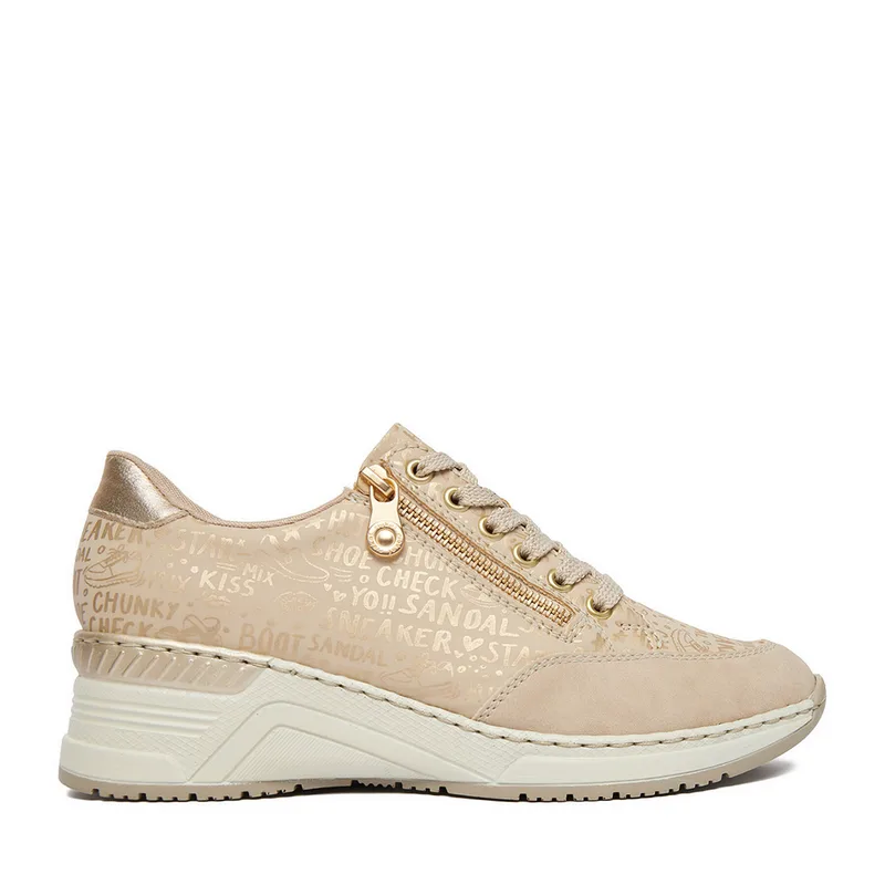 Αθλητικά Rieker N4316-62 Μπεζ