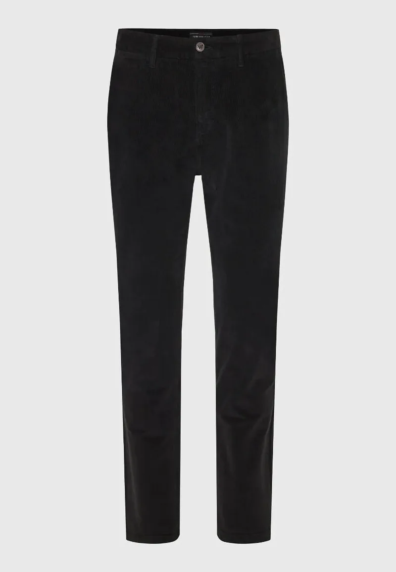 Funky Buddha Ανδρικό Κοτλέ Chino Παντελόνι FBM010-015-02 Μαύρο