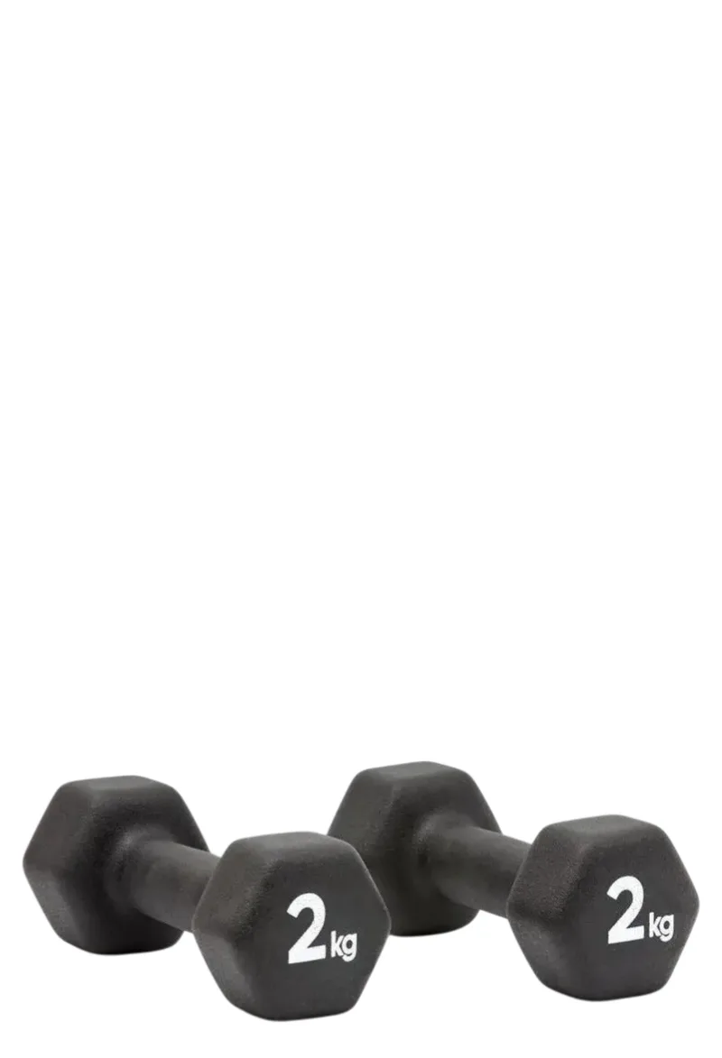 Εξαρτήματα Γυμναστικής Adidas Βαράκια Dumbbells 2kg ADWT-11402-NL-BLACK