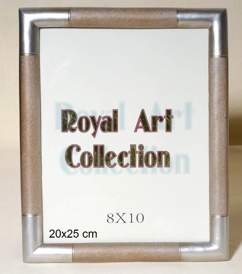 Κορνίζα Πολυεστερική Royal Art 20x25εκ. YUA3/170/81SL (Χρώμα: Ασημί , Υλικό: Πολυεστερικό) - Royal Art Collection - YUA3/170/81SL