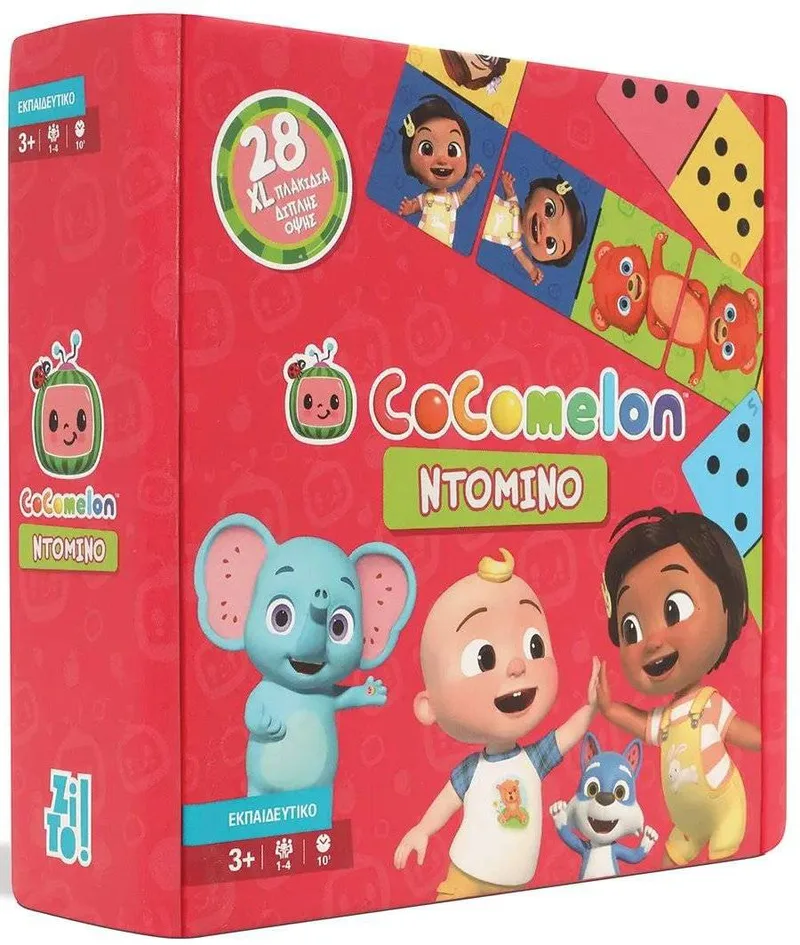 ΕΠΙΤΡΑΠΕΖΙΟ ZITO! COCOMELON - ΝΤΟΜΙΝΟ