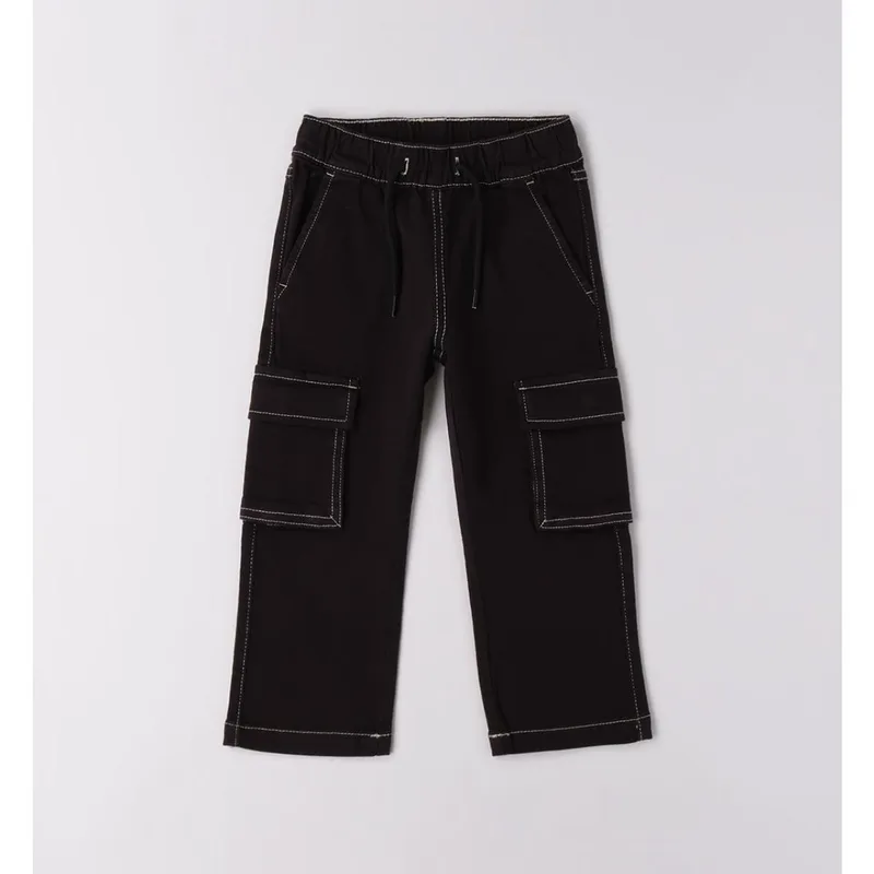 Παντελόνι σαλβάρι cargo αγόρι I DO-4.F687-0658-Black
