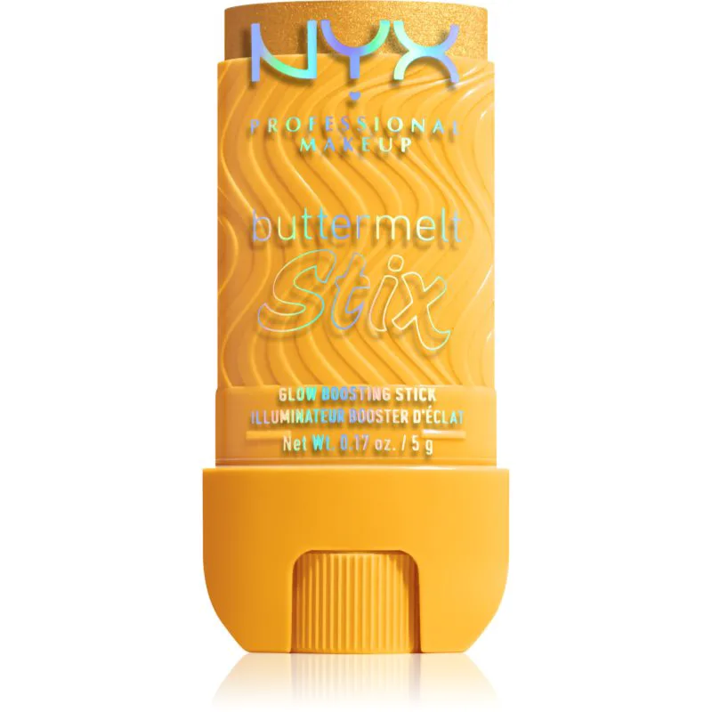 NYX Professional Makeup Buttermelt Glow Stix λαμπρυντική μπάρα απόχρωση 10 Worth Melting For 5 γρ