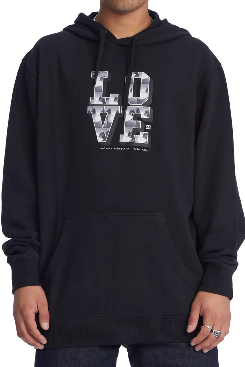 Μπλούζα Μακρυμάνικη DC Blabac Love Kalis Hoody ADYSF03087-KVJ0 Ανδρικό