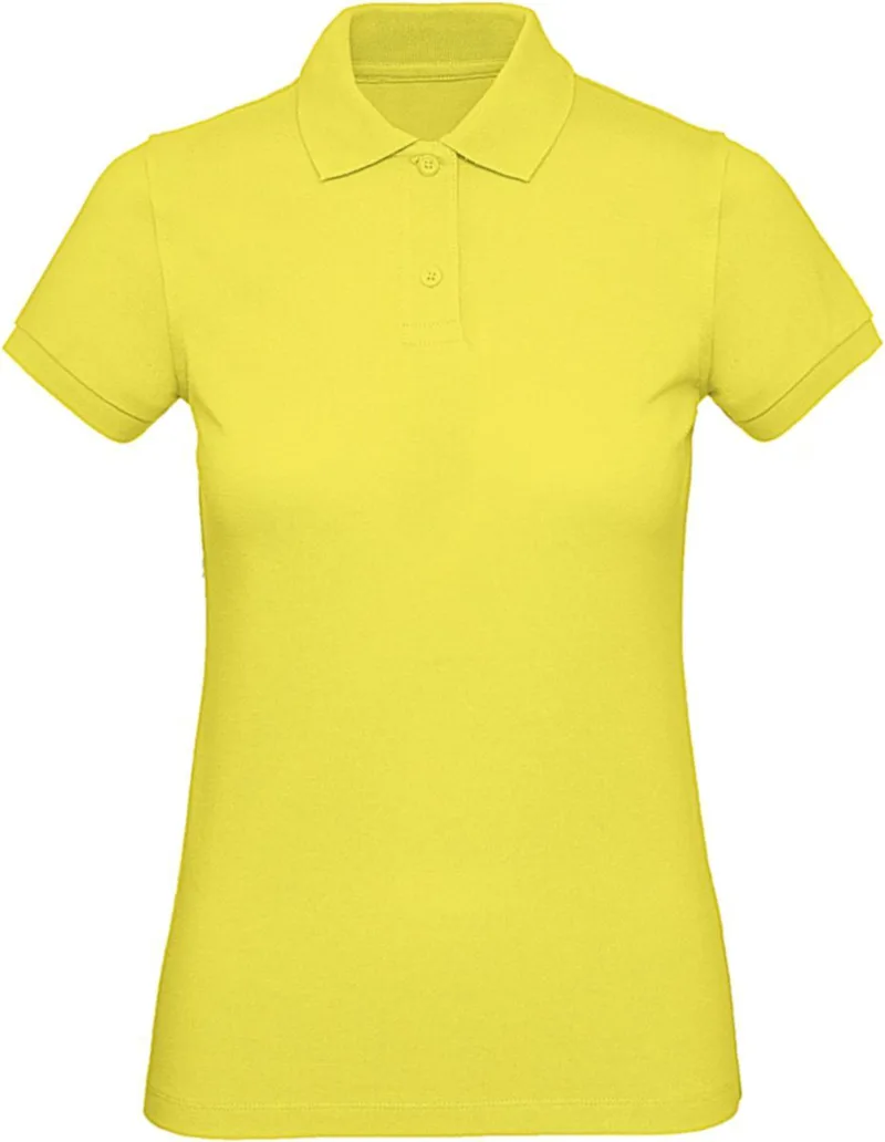 Γυναικειο Μπλουζακι Polο Inspire Organic B & C PW440 Solar Yellow