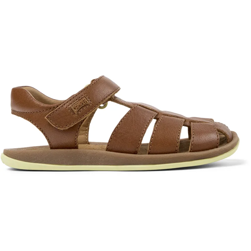CAMPER Bicho - Πέδιλα Για Κορίτσια - Καφέ, Μέγεθος 31, Smooth leather