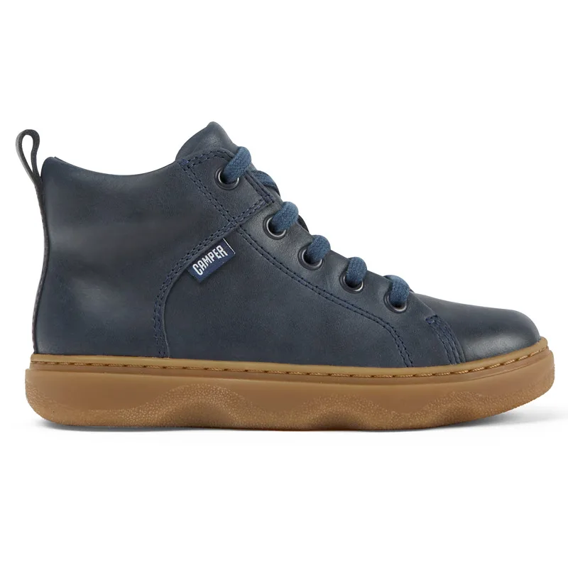 CAMPER Kiddo - Μπότες Για Κορίτσια - Μπλε, Μέγεθος 38, Smooth leather